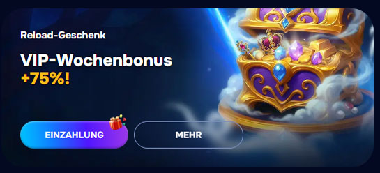 Reload casino bonus. 