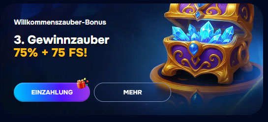 Bonus for the 3rd deposit. 